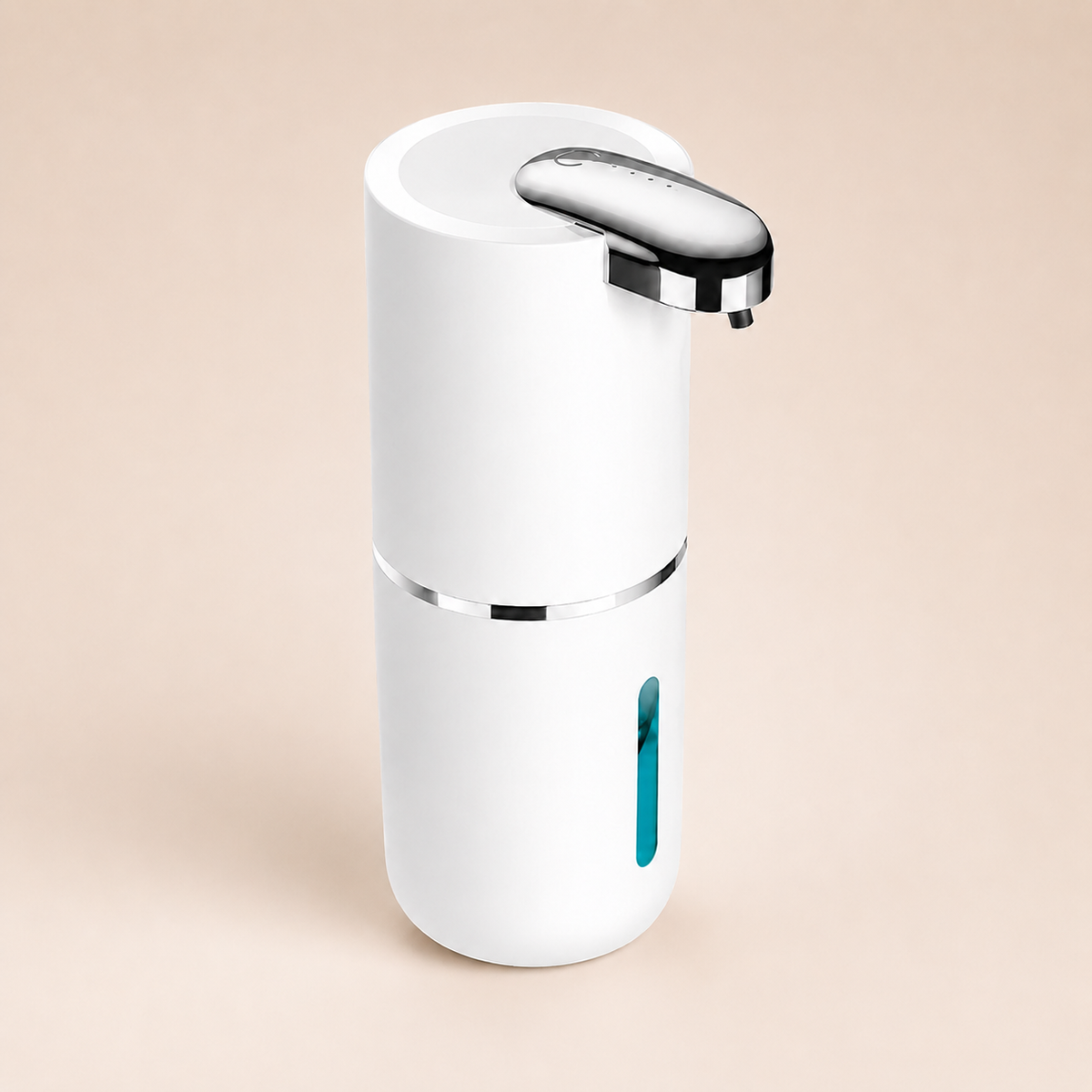 Distributeur automatique de savon mousse blanc rechargeable – 400 ml
