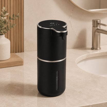 Distributeur Automatique de Savon Liquide Noir – 380 ml