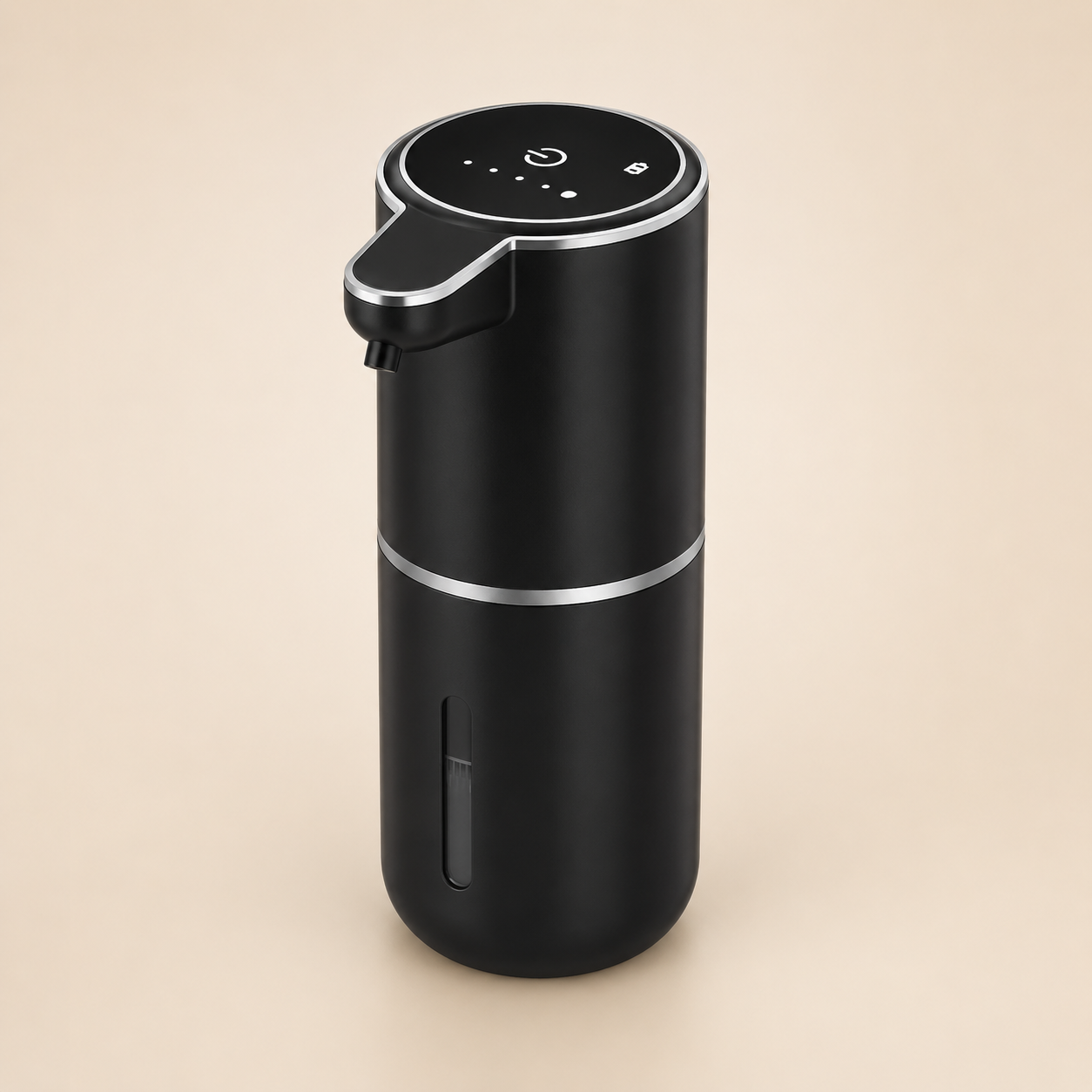 Distributeur Automatique de Savon Liquide Noir – 380 ml