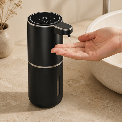 Distributeur Automatique de Savon Liquide Noir – 380 ml