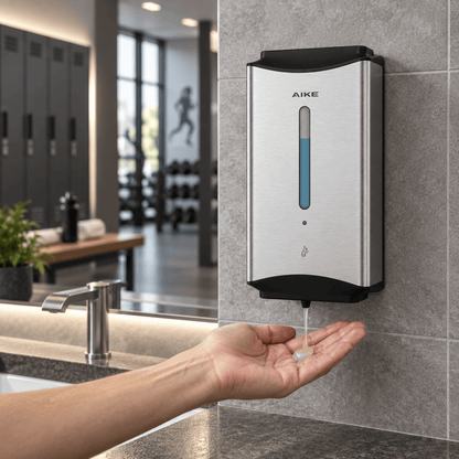 Distributeur de Savon Automatique Mural Inox 1100 ml – Professionnel