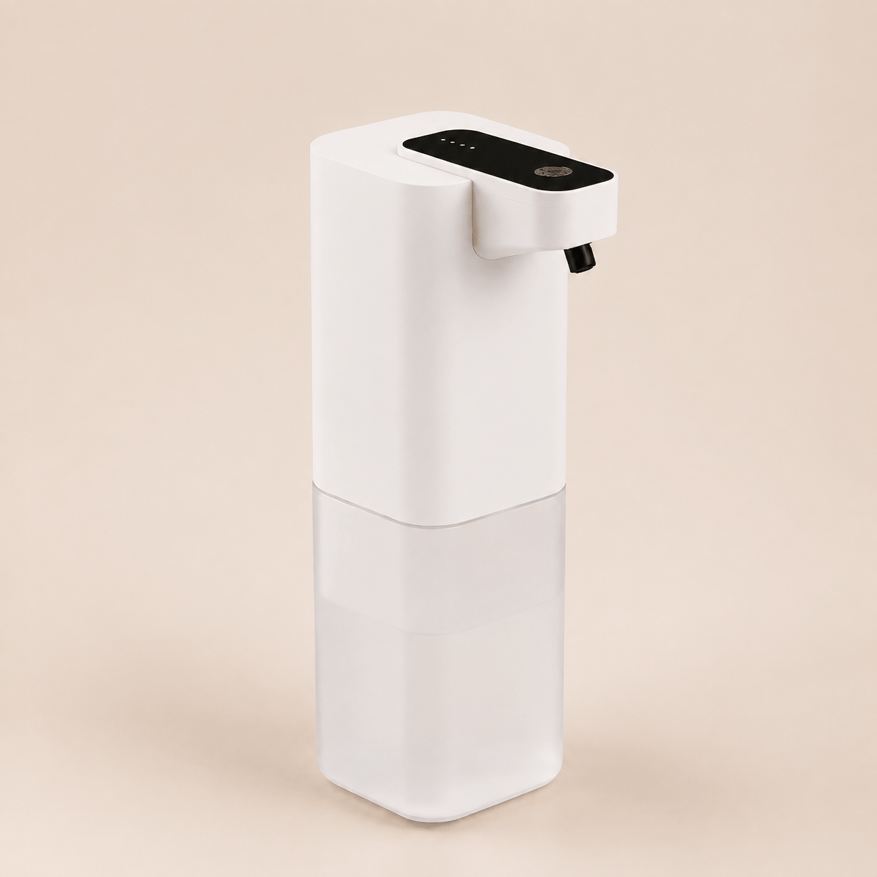 Distributeur de Savon Liquide Blanc Sans Contact