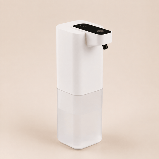 Distributeur de Savon Liquide Blanc Sans Contact