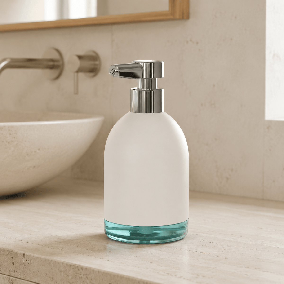 Distributeur de Savon Mousse Sans Contact - Blanc