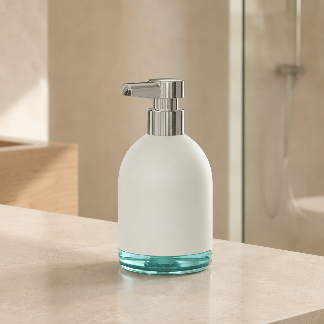 Distributeur de Savon Mousse Sans Contact - Blanc