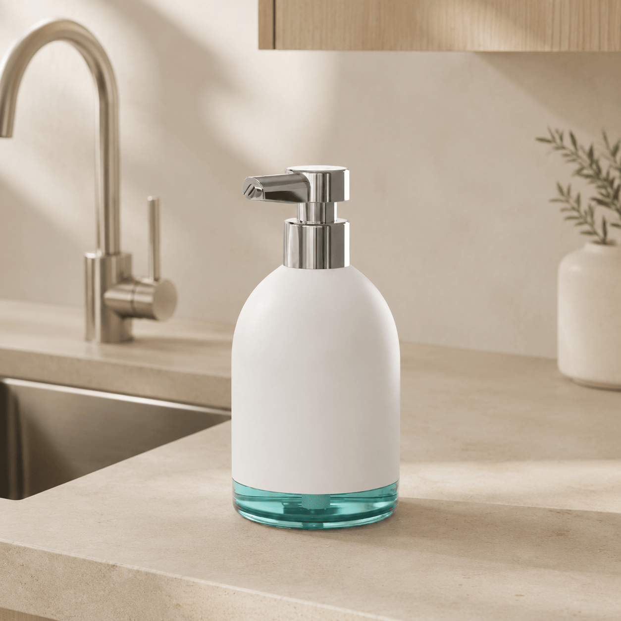 Distributeur de Savon Mousse Sans Contact - Blanc