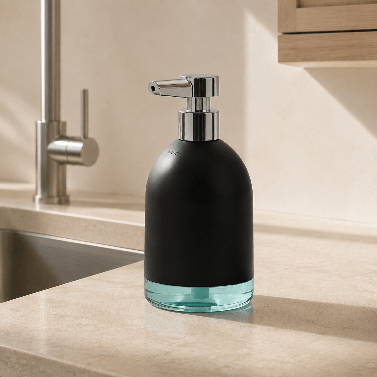 Distributeur de Savon Mousse Sans Contact - Noir