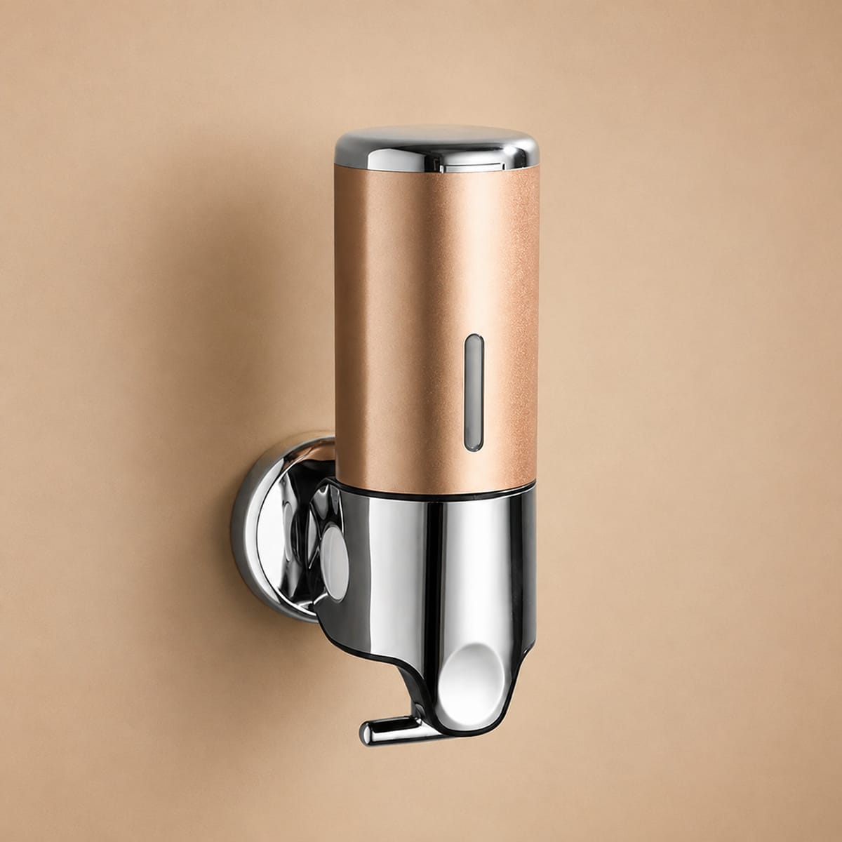 Distributeur Savon et Shampoing Mural Gold