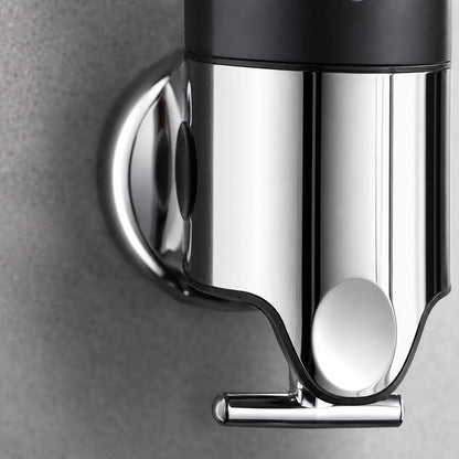 Distributeur Savon et Shampoing Mural Noir