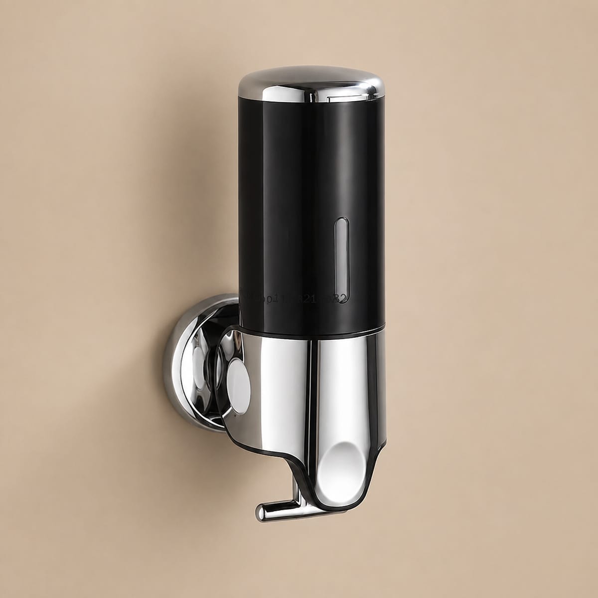 Distributeur Savon et Shampoing Mural Noir