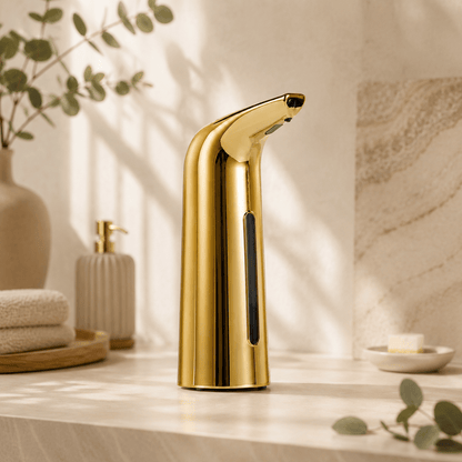 Distributeur Savon Mousse Automatique Or Prémium
