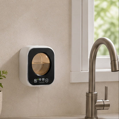 Distributeur Savon Mousse Induction Mural Blanc