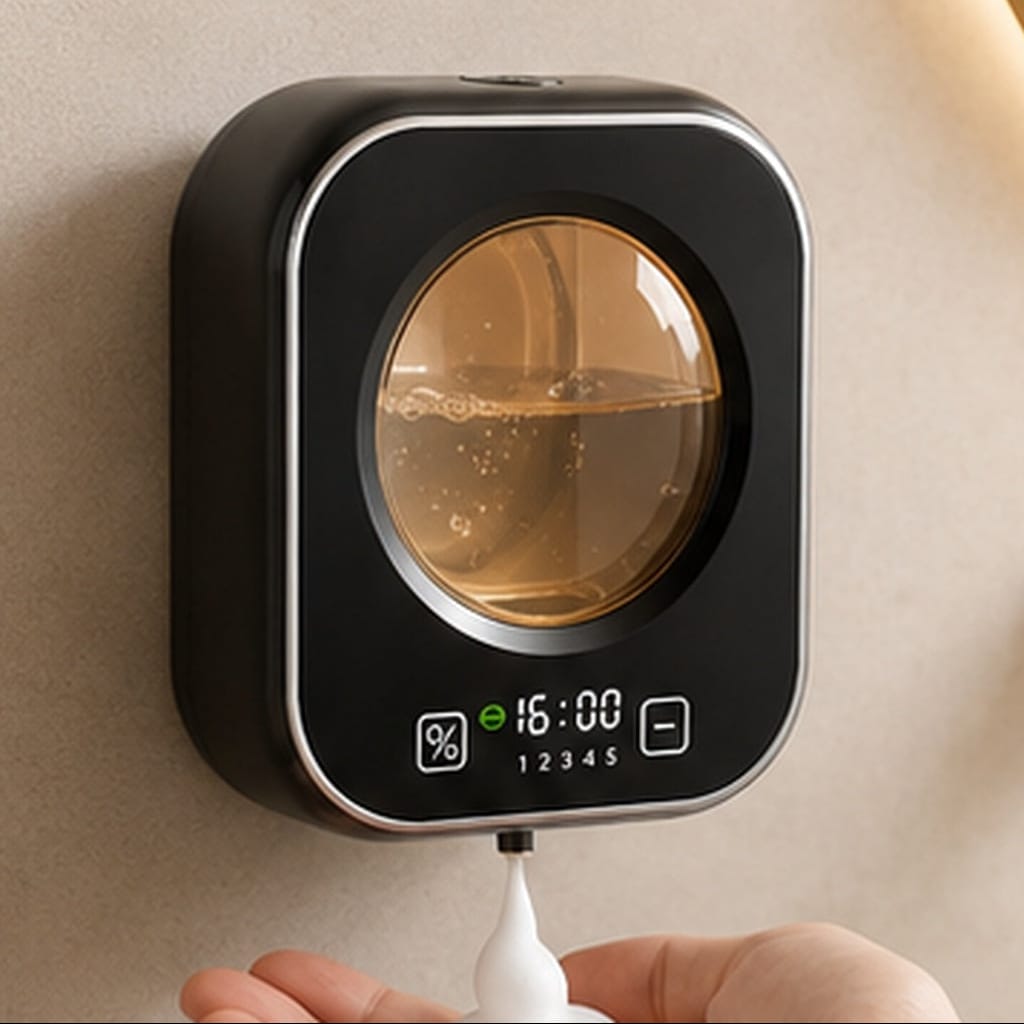 Distributeur Savon Mousse Intelligent Noir